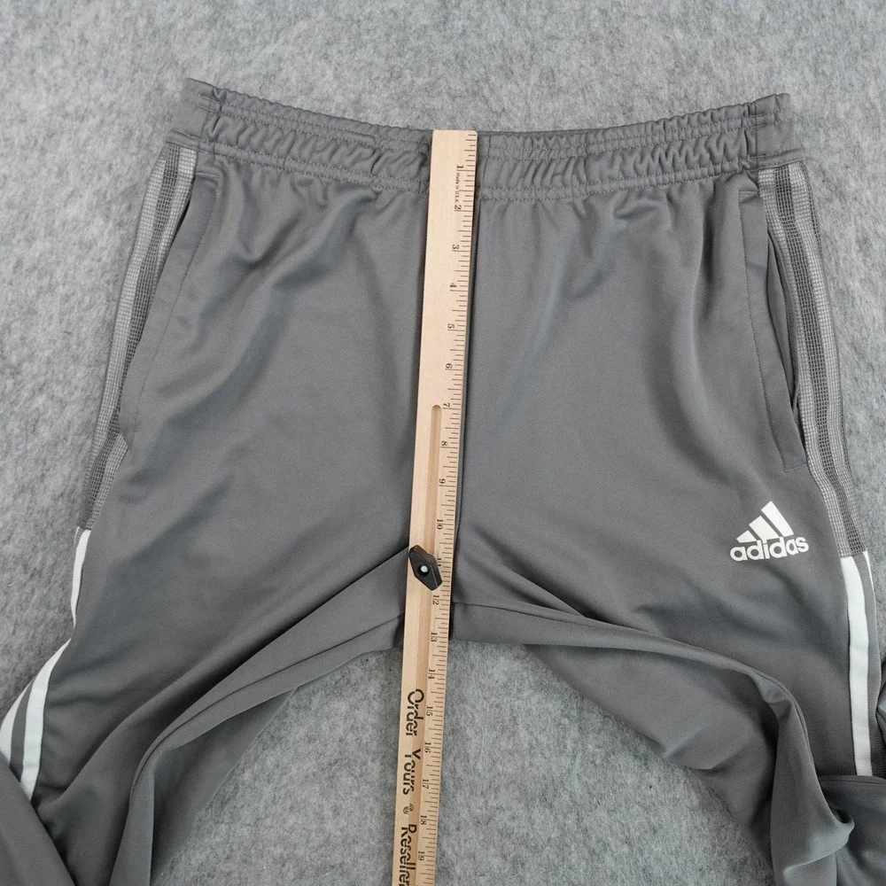 Adidas Pants Mens Large Gray Tiro 21 Track Primegreen GJ9868 Tapered Zip Ankle